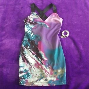 bebe bandage back dress